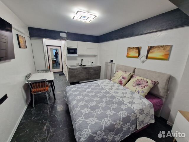 

Квартира-студия, 25 м², 2 кровати