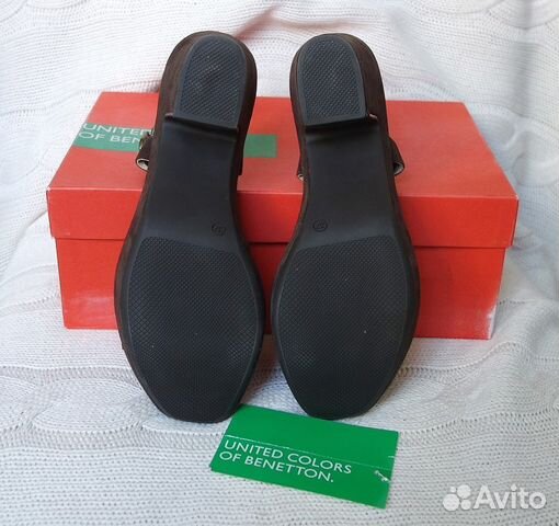 Босоножки на платформе Benetton из замши. Новые Босоножки на платформе Benetton из замши. Новые
