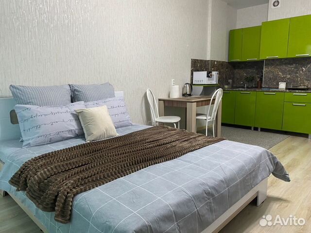 

Квартира-студия, 29 м², 2 кровати
