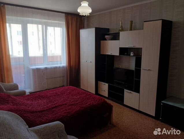 

1-к. квартира, 42 м², 2 кровати