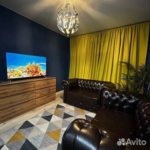 

1-к. квартира, 40 м², 2 кровати