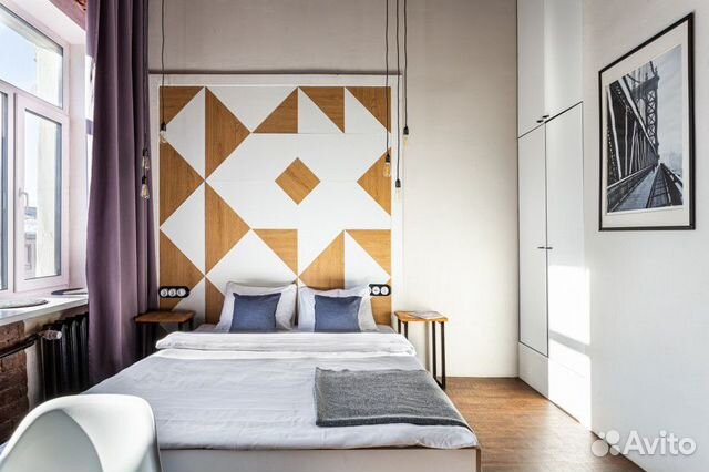 

Квартира-студия, 23 м², 2 кровати