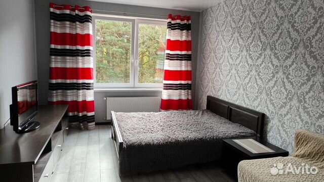 

1-к. квартира, 42 м², 2 кровати