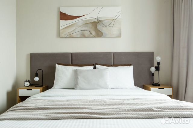 

1-к. квартира, 37 м², 2 кровати