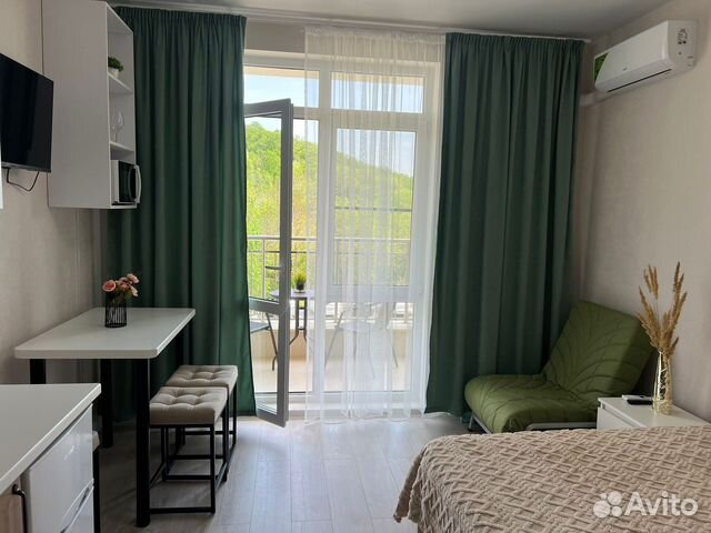 

Квартира-студия, 20 м², 2 кровати
