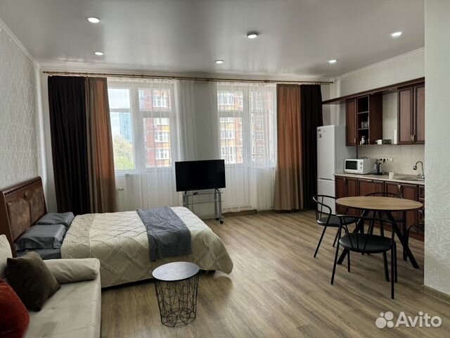 

Квартира-студия, 47 м², 2 кровати