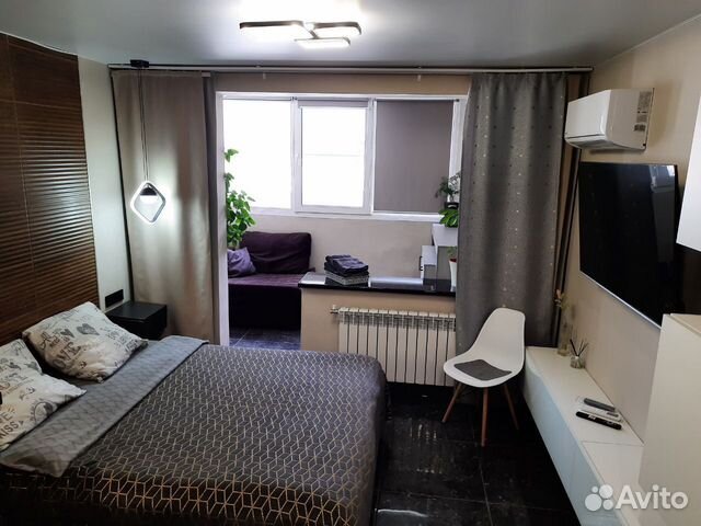 

Квартира-студия, 24 м², 2 кровати
