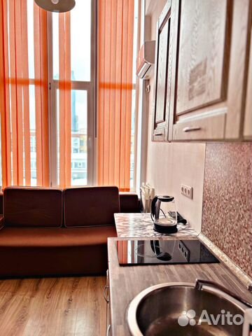 

Квартира-студия, 28 м², 2 кровати