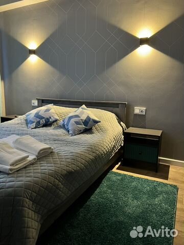 

1-к. квартира, 44 м², 2 кровати