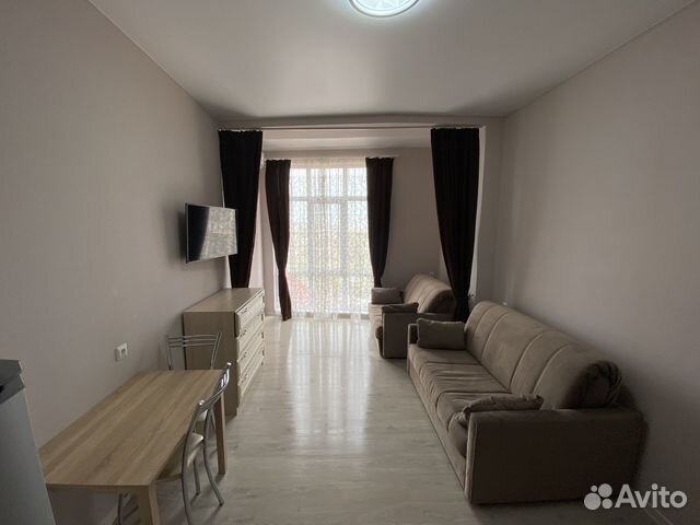 

Квартира-студия, 28 м², 2 кровати