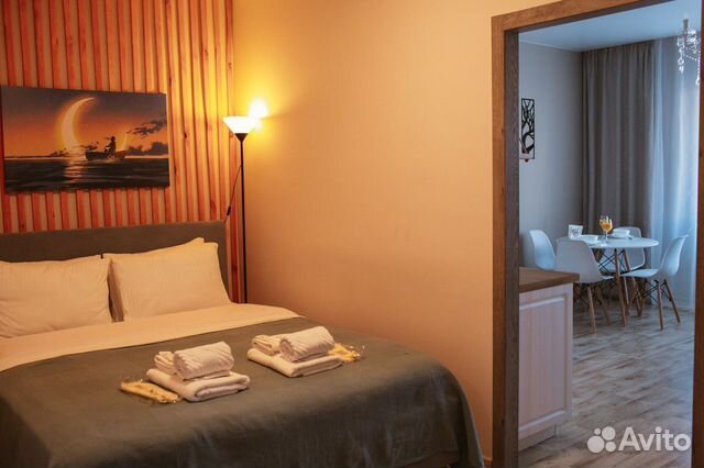 

1-к. квартира, 47 м², 2 кровати