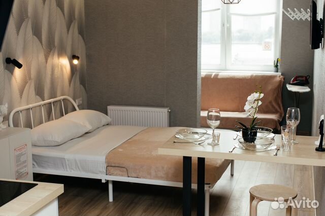

Квартира-студия, 35 м², 2 кровати