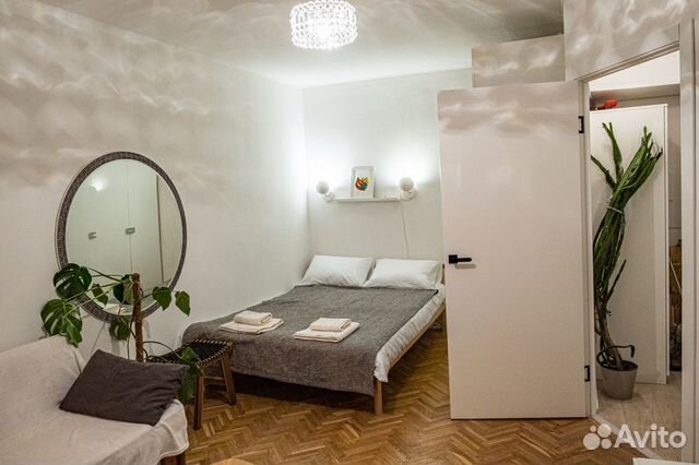 

1-к. квартира, 30 м², 2 кровати