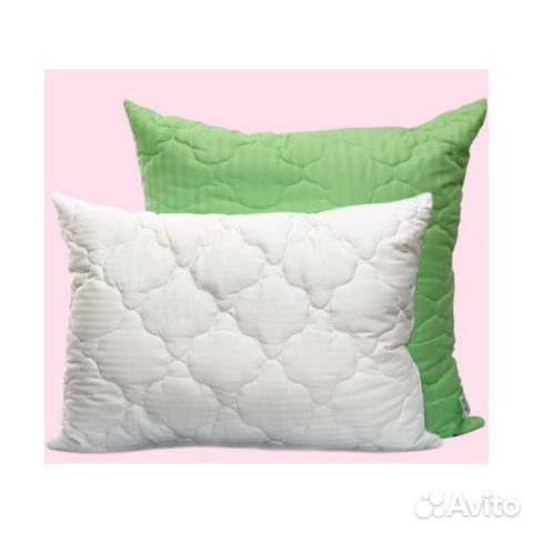 Подушка из бамбука 70х70см, новая в упаковке