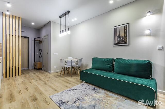 

Квартира-студия, 35 м², 2 кровати