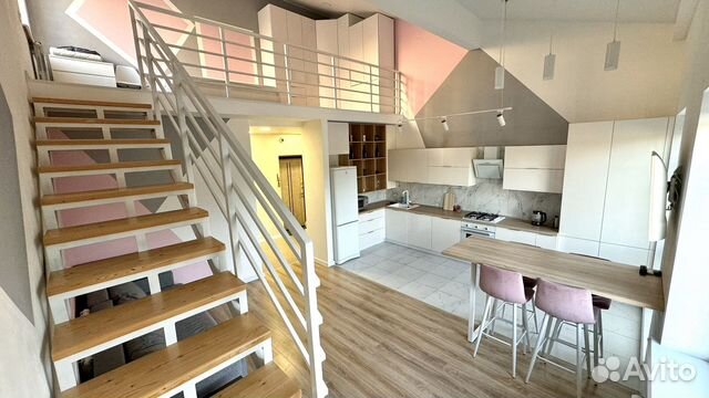

Квартира-студия, 52 м², 2 кровати