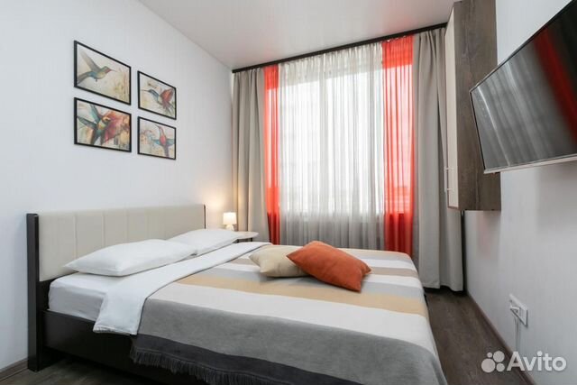 

Квартира-студия, 24 м², 2 кровати