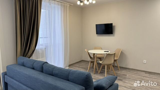 

Квартира-студия, 43 м², 2 кровати