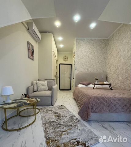 

Квартира-студия, 25 м², 2 кровати