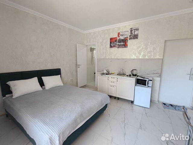 

Квартира-студия, 18 м², 2 кровати