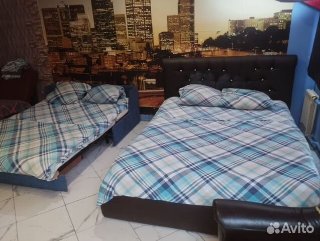 

Квартира-студия, 37 м², 3 кровати