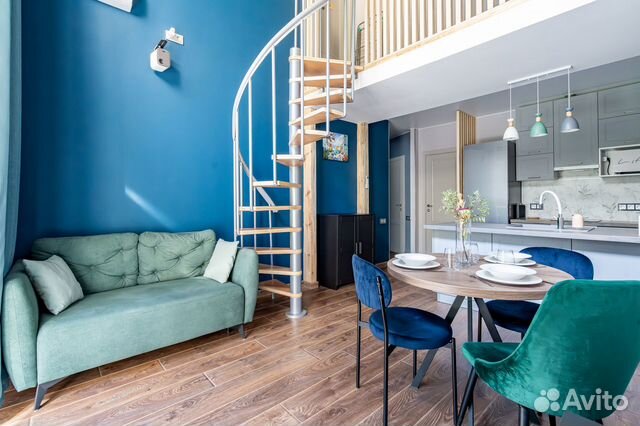 

1-к. квартира, 59 м², 2 кровати
