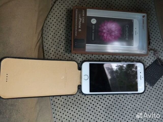 Премиальный кожаный чехол для iPhone 6
