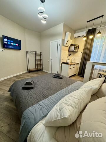 

Квартира-студия, 27 м², 1 кровать