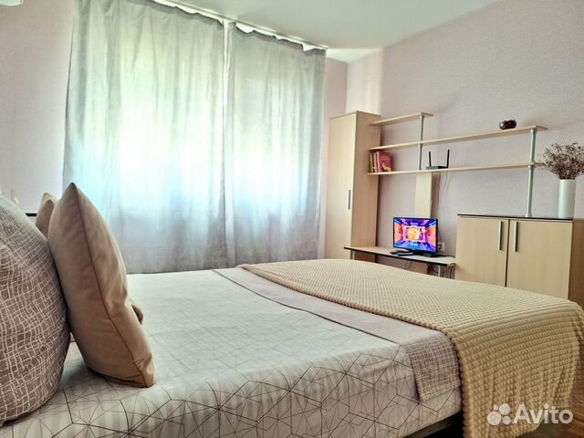 

1-к. квартира, 38 м², 2 кровати