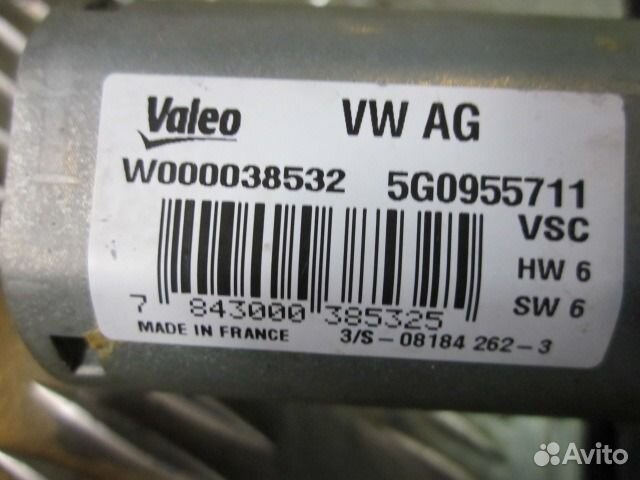 Моторчик заднего стеклоочистителя VW Golf 7 VII