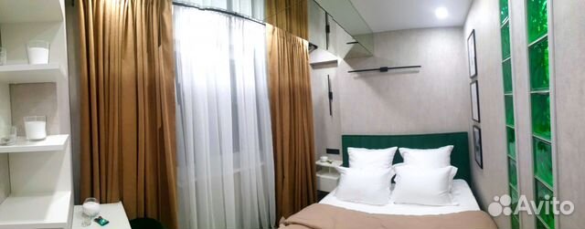 

1-к. квартира, 37 м², 2 кровати