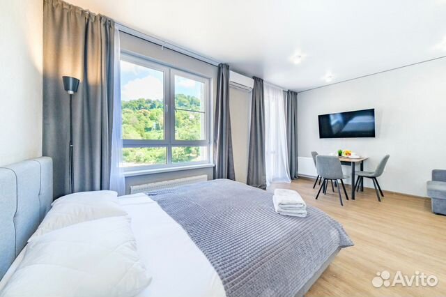 

Квартира-студия, 32 м², 2 кровати