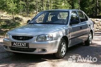 Лобовое стекло на а/м Hyundai Accent