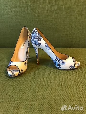 Туфли LK Bennett floral, 36 р новые