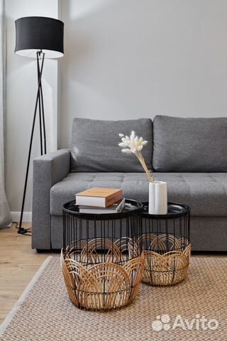 

1-к. квартира, 44 м², 2 кровати