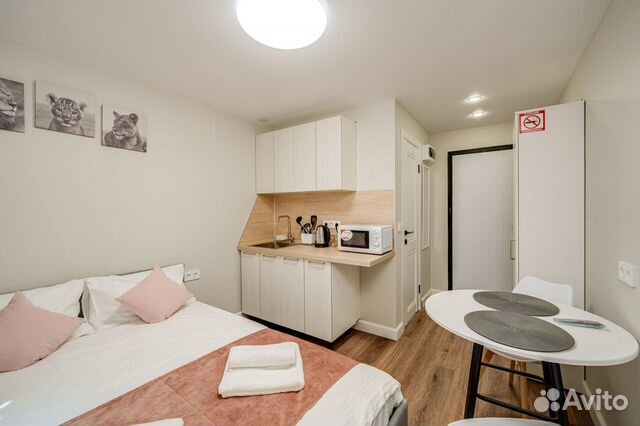 

Квартира-студия в апарт-отеле, 15 м², 1 кровать