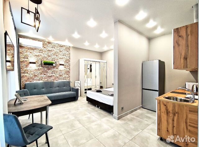 

Квартира-студия, 43 м², 2 кровати