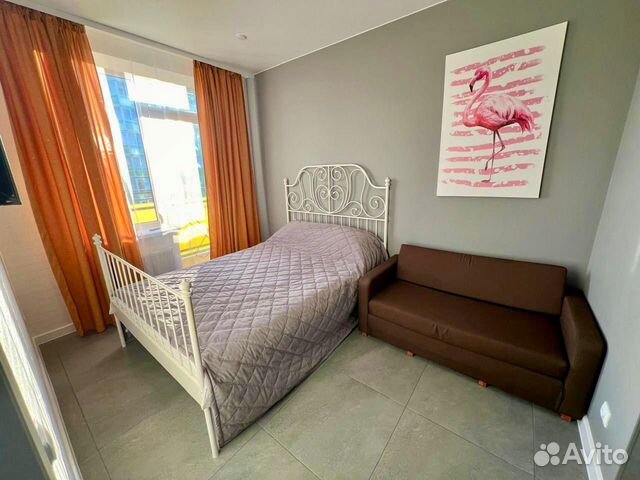 

Квартира-студия, 21,2 м², 2 кровати