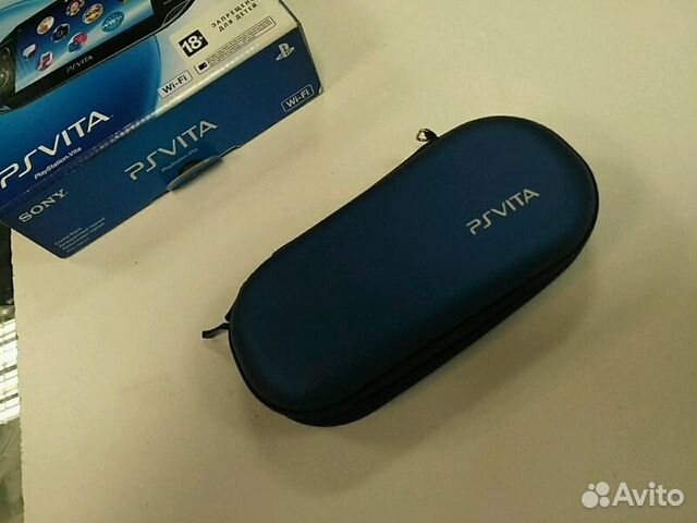 Чехол на PS Vita синий