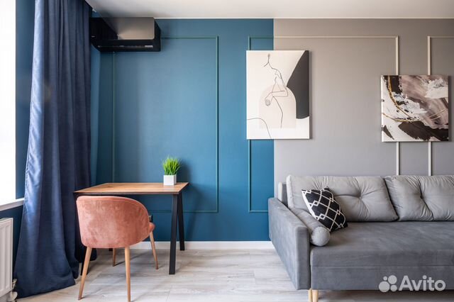 

1-к. квартира, 45 м², 2 кровати