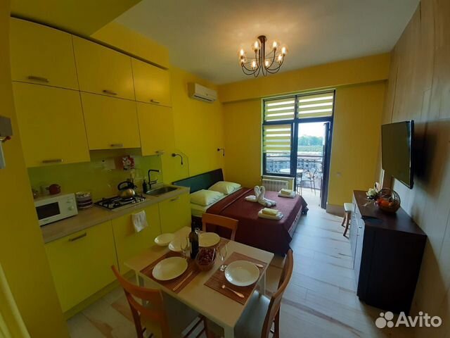 

Квартира-студия, 23,3 м², 1 кровать