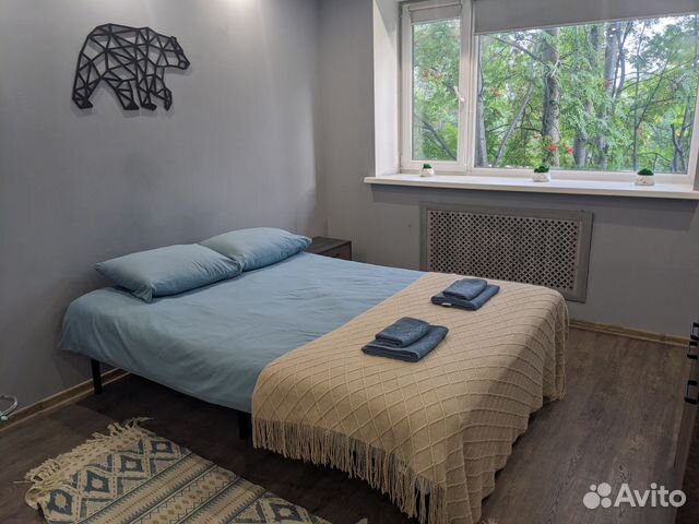 

1-к. квартира, 30 м², 2 кровати