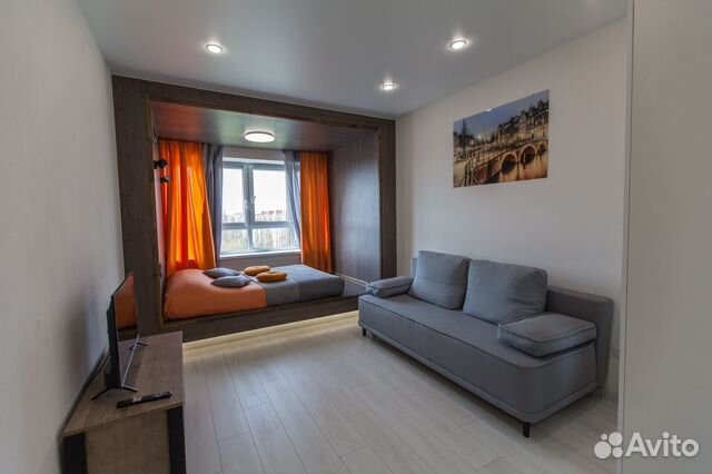 

1-к. квартира, 41 м², 2 кровати