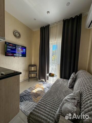 

Квартира-студия, 15 м², 1 кровать