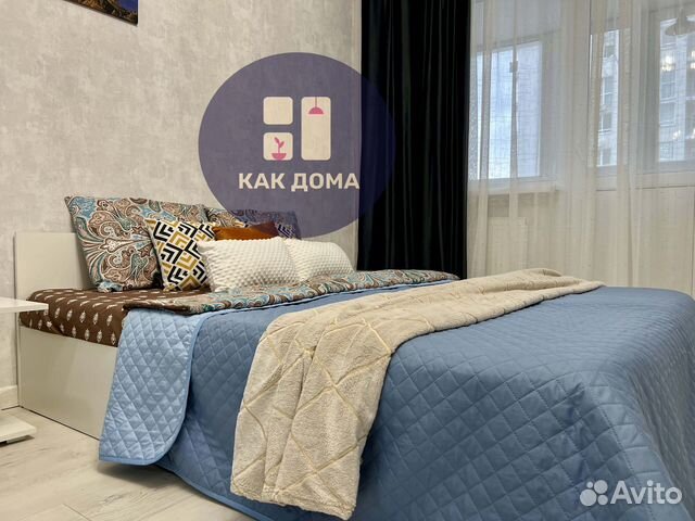 

1-к. квартира, 55 м², 3 кровати