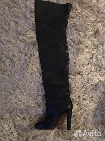 Christian louboutin ботфорты