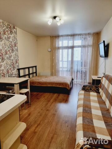 

Квартира-студия, 24 м², 2 кровати
