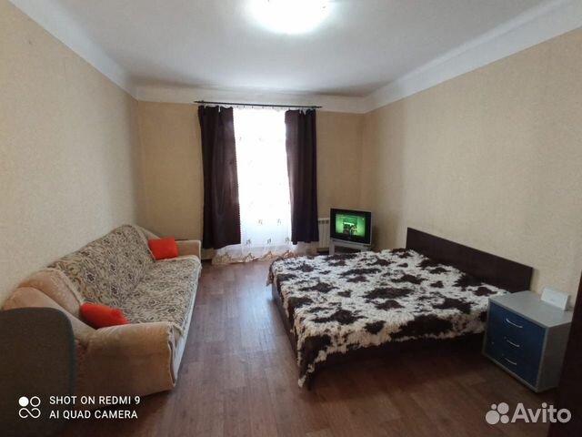 

1-к. квартира, 42 м², 2 кровати