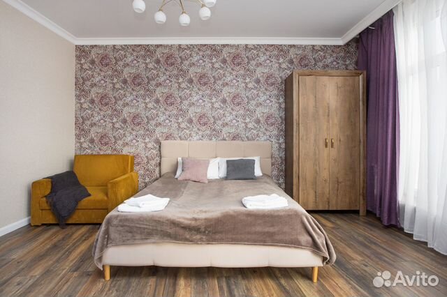 

Квартира-студия, 43 м², 2 кровати