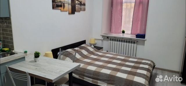 

Квартира-студия, 15 м², 1 кровать